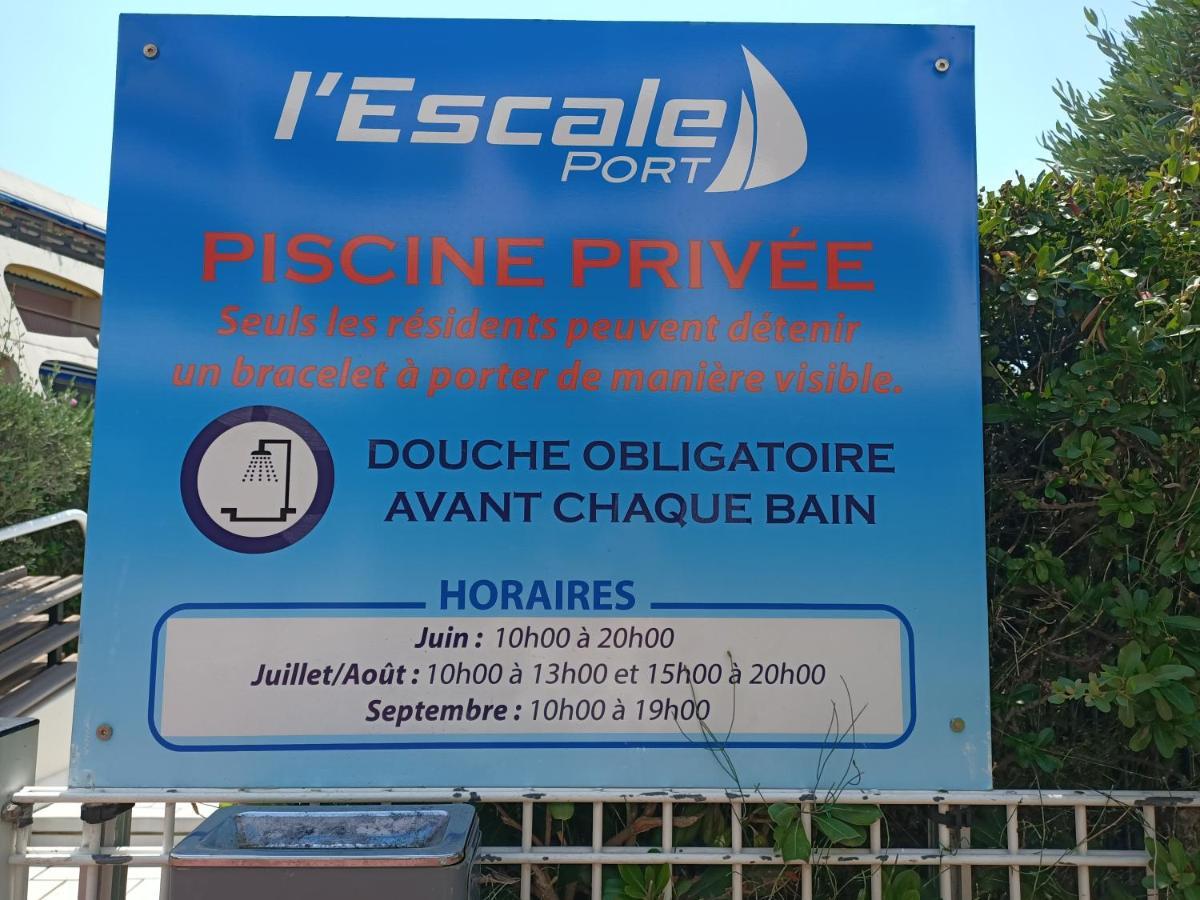 Studio Avec Loggia Entre Port, Plage Et Piscine 勒格罗-迪鲁瓦 外观 照片